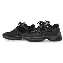 Load image into Gallery viewer, CHANEL Sneakers BlackG45077 Nylon Laminate Size 36

