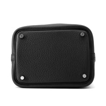 将图像加载到图库查看器中，HERMES Picotin Lock Black Taurillon Clemence Size PM
