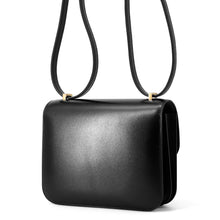 Load image into Gallery viewer, HERMES Constance 3 Miroir Black Box Calf Leather Size Mini
