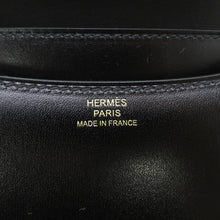 Load image into Gallery viewer, HERMES Constance 3 Miroir Black Box Calf Leather Size Mini
