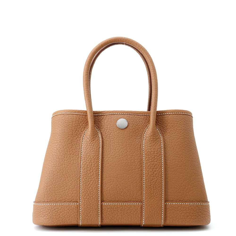 HERMES Neo Garden Gold Negonda Leather
