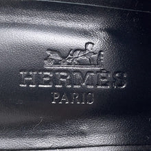 Load image into Gallery viewer, HERMES Sandals 《Cute》 60 Black Calf Leather Size 36 1/2
