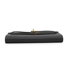 Load image into Gallery viewer, HERMES Kelly wallet long to go Black Epsom
