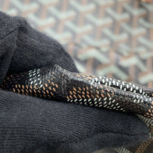 将图像加载到图库查看器中，GOYARD Saint Louis Black/NaturalSTLOUIGMLTY01CL03P PVC Leather Size GM
