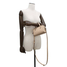 Load image into Gallery viewer, GUCCI GG Super Mini 2WAY Handbag Beige790130 Leather
