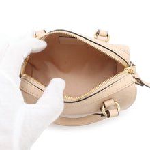 Load image into Gallery viewer, GUCCI GG Super Mini 2WAY Handbag Beige790130 Leather
