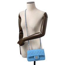 Load image into Gallery viewer, CHANEL Mini Matelasse ChainShoulder Bag BlueA69900 Denim Size 20
