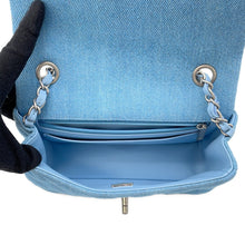 Load image into Gallery viewer, CHANEL Mini Matelasse ChainShoulder Bag BlueA69900 Denim Size 20
