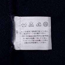 Load image into Gallery viewer, CHANEL CC Logo Cardigan Size 36 NavyP44602 Cashmere Polyester
