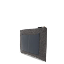Load image into Gallery viewer, HERMES Toudou Gray/Navy Felt Epsom Size 29
