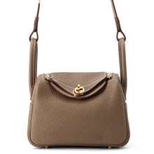 Load image into Gallery viewer, HERMES Lindy Etoupe Taurillon Clemence Size Mini
