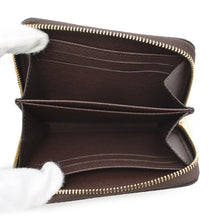 Load image into Gallery viewer, LOUIS VUITTON Zippy Coin Purse BrownN63070 Damier Ebene Canvas
