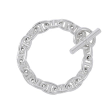 将图像加载到图库查看器中，HERMES Chaine d&#39;Ancre Bracelet 16 frames Size TGM SV925
