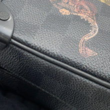 将图像加载到图库查看器中，LOUIS VUITTON Soft Trunk Shoulder Bag NoirN45278 Damier Graphite Stamp Size Mini
