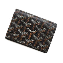 Load image into Gallery viewer, GOYARD Marzelb Card Case Black PVC
