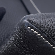 将图像加载到图库查看器中，HERMES Cabas Sellier Black Taurillon Clemence Size 31
