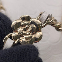 Load image into Gallery viewer, CHANEL Camellia Chain Wallet Camellia Parts Chain WhiteA47421 Caviar Leather
