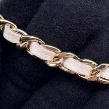 Load image into Gallery viewer, CHANEL Camellia Chain Wallet Camellia Parts Chain WhiteA47421 Caviar Leather
