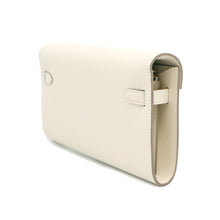 将图像加载到图库查看器中，HERMES ★Kelly Wallet Long To-Go Craie Epsom
