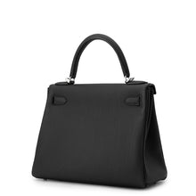 Load image into Gallery viewer, HERMES Kelly Retourne Black Togo Leather Size 28
