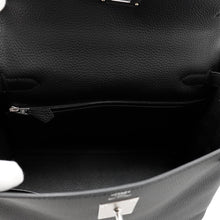 Load image into Gallery viewer, HERMES Kelly Retourne Black Togo Leather Size 28

