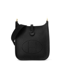 Load image into Gallery viewer, HERMES Evelyne Amazon Long Black Taurillon Clemence Size TPM
