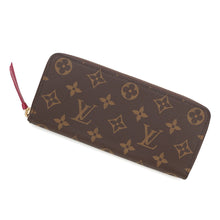 Load image into Gallery viewer, LOUIS VUITTON Portefeuille Clemence FuchsiaM60742 Monogram
