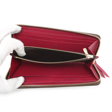 Load image into Gallery viewer, LOUIS VUITTON Portefeuille Clemence FuchsiaM60742 Monogram
