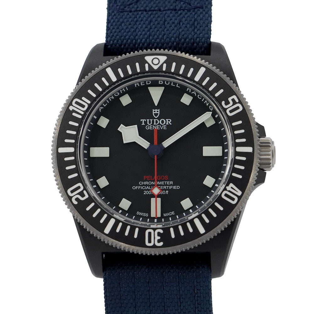 TUDOR Pelagos FXD W42mm Carbon Composite Fabric Matt blue DialM25707KN-0001