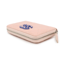 Load image into Gallery viewer, CHANEL Matelasse CHANEL19 Zip Coin Purse Pink/BlueAP3716 Caviar Leather
