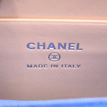 Load image into Gallery viewer, CHANEL Matelasse CHANEL19 Zip Coin Purse Pink/BlueAP3716 Caviar Leather
