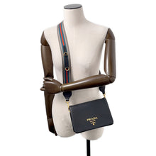 Load image into Gallery viewer, PRADA 2way Shoulder Bag Black1BD102 Leather
