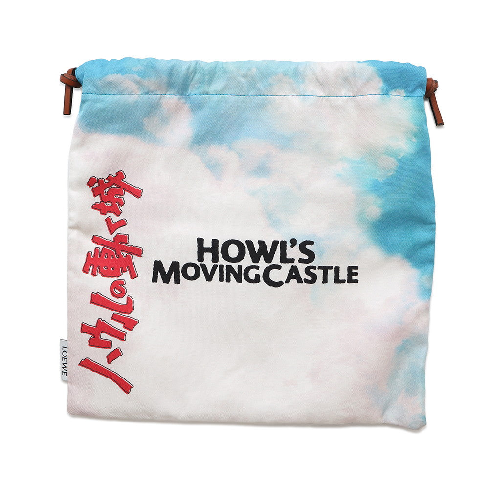 LOEWE Drawstring Pouch Ghibli collaboration MulticolorC822057X23 Canvas Leather
