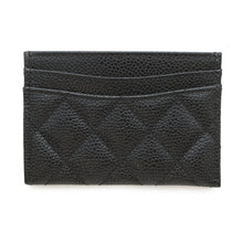 Load image into Gallery viewer, CHANEL Matelasse Card Case BlackAP0213 Caviar Leather
