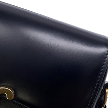 Load image into Gallery viewer, CELINE Classic Triomphe Shoulder Bag Black188423 Shiny Calf Leather
