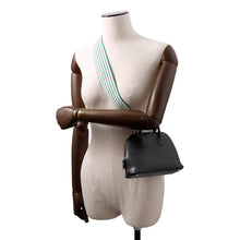 Load image into Gallery viewer, HERMES Bolide 1923 Sangle Cortage Black Chevre Siamese Character Size Mini
