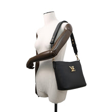 Load image into Gallery viewer, LOUIS VUITTON Padlock &amp; Walk BlackM24006 Grained Calf Leather
