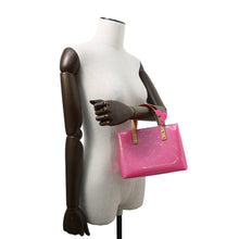 Load image into Gallery viewer, LOUIS VUITTON LV Remix Reade Neon PinkM24028 Monogram Vernis Leather Size PM
