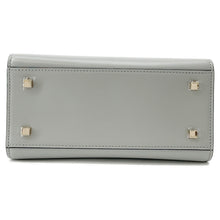 将图像加载到图库查看器中，Valextra Izide Light GrayWBES0036 Calf Leather Size Mini
