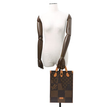 Load image into Gallery viewer, LOUIS VUITTON Mini Tote NIGOCollaboration NoirN40355 Damier Ebene Canvas Giant Monogram
