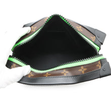 Load image into Gallery viewer, LOUIS VUITTON LV Friend Soft Trunk Virgil Abloh Brown/NoirM45619 Monogram Macassar Canvas
