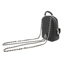 Load image into Gallery viewer, CHANEL Matelasse Timeless Classics Mini Backpack BlackAP3753 Caviar Leather

