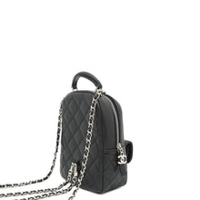Load image into Gallery viewer, CHANEL Matelasse Timeless Classics Mini Backpack BlackAP3753 Caviar Leather
