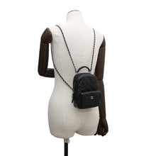 Load image into Gallery viewer, CHANEL Matelasse Timeless Classics Mini Backpack BlackAP3753 Caviar Leather
