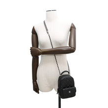 Load image into Gallery viewer, CHANEL Matelasse Timeless Classics Mini Backpack BlackAP3753 Caviar Leather

