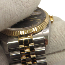 Load image into Gallery viewer, ROLEX Datejust W36mm Stainless Steel K18YG Black Dial116233

