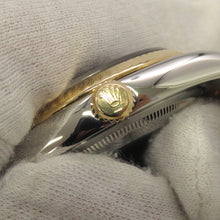 Load image into Gallery viewer, ROLEX Datejust W36mm Stainless Steel K18YG Black Dial116233
