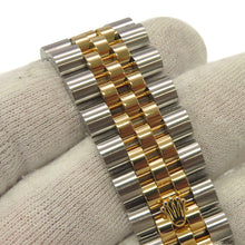 Load image into Gallery viewer, ROLEX Datejust W36mm Stainless Steel K18YG Black Dial116233
