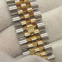 Load image into Gallery viewer, ROLEX Datejust W36mm Stainless Steel K18YG Black Dial116233

