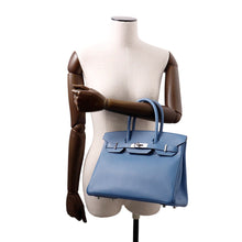 将图像加载到图库查看器中，HERMES Birkin Azur Epsom Size 30
